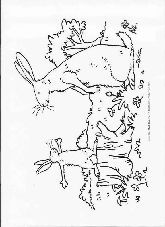 Kids-n-fun.com | Create personal coloring page of Guess how much I love